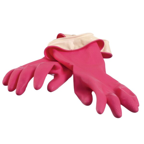 Casabella Casabella Latex Cleaning Gloves S Pink 1 pair - 8546040