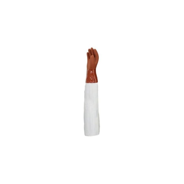 Showa Chemical Resistant Gloves, Red, XL, 1 PR - 640-10
