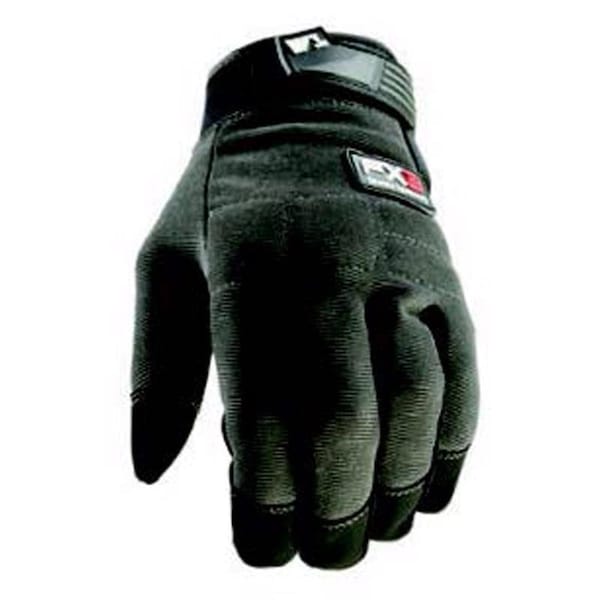 Wells Lamont Men's Indoor/Outdoor FX3 Work Gloves Black/Gray M 3 pk, 3PK - 7850M