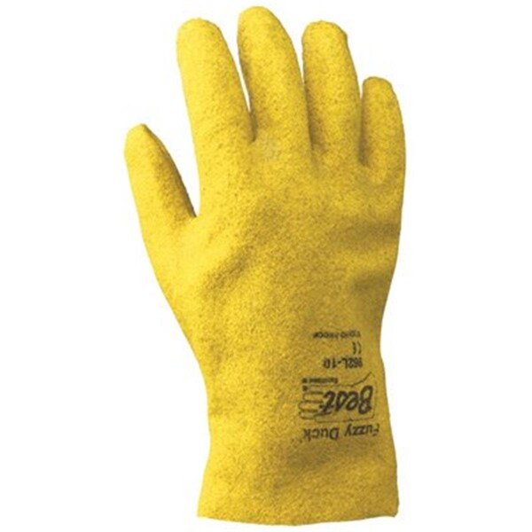 Best Glove Dispose Pvc Fully Coated- Yellow- Jer Dz6 - 845-962L-10