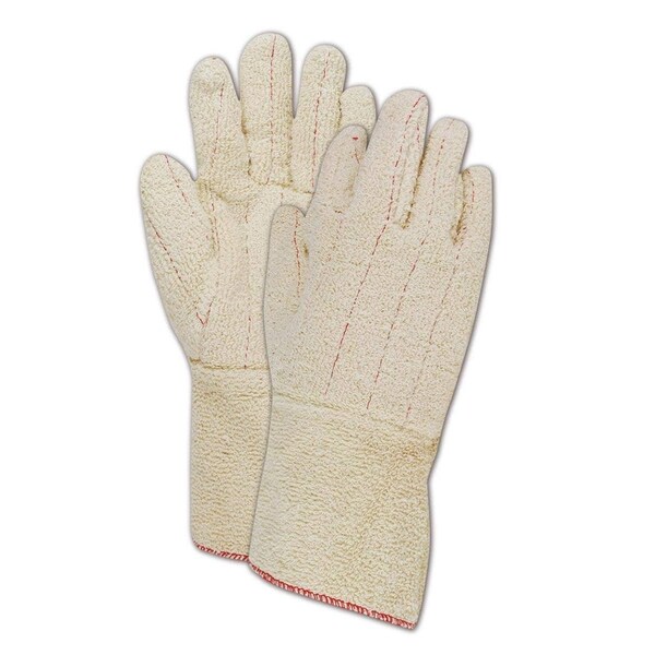 Carolina Glove Carolina ExtraHeavy Weight Terrycloth Gloves, 12PK - G932R-LINED