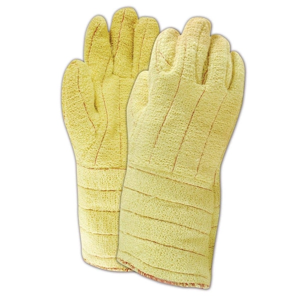 Carolina Glove Carolina Kv73257325 100% Kevlar Seamless Terrycloth Gloves, Men Fits Lg - KV73257325WL