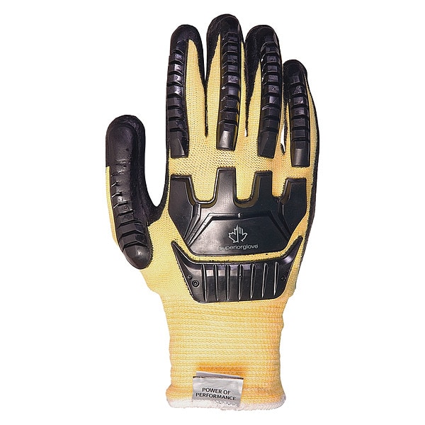 Superior Glove Cut Resistant Impact Coated Gloves, Cut Level A4 , Dipped , Foam Nitrile , Foam , S 1 PR - SKFGFNVB-S
