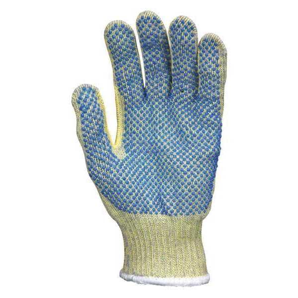 Mcr Safety Cut Resistant Coated Gloves, Cut Level A7 , Dotted , PVC , Dotted , M 1 PR - 93857M