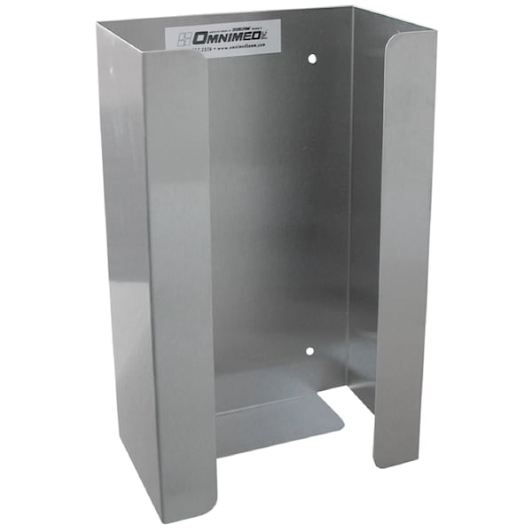 Omnimed Stainless Steel Single Glove Box Holder/Dispenser - 305300
