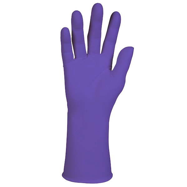 Kimtech Purple Nitrile-Xtra, Disposable Gloves, 6 mil Palm, Nitrile, Powder-Free, XS (6), 500 PK, Purple - 55090