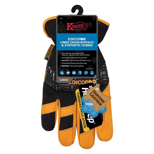 Kinco Kinco KincoPro Lined Grain Buffalo & Synthetic Hybrid - 104HK-M