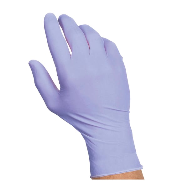 Valugards Valugards Purple, Disposable Gloves, Nitrile, Powder-Free, L, 1000 PK, Purple - 304340333