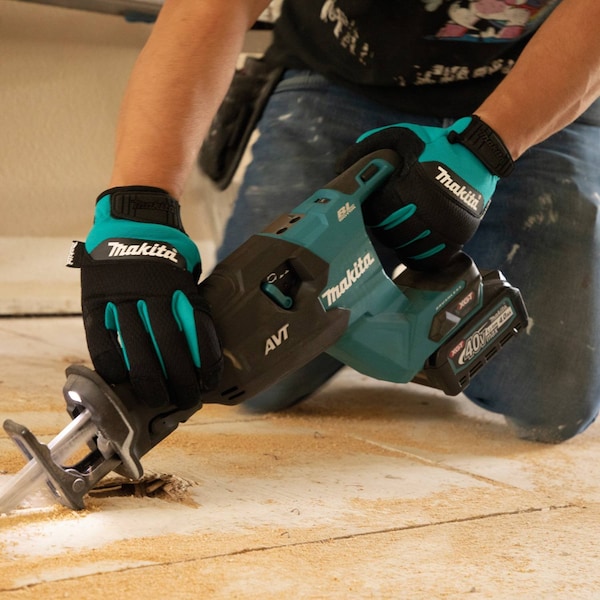 Makita Genuine Leather Palm Perform Gloves, XL - T-04232