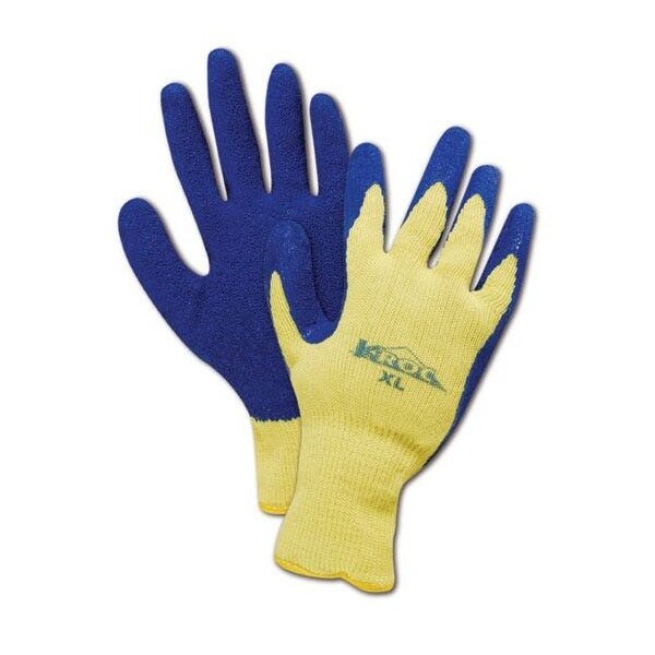 Magid Cut Resistant Gloves, 3 Abrasion Level, Yellow, , XL 12 PK - KEV6529-XL