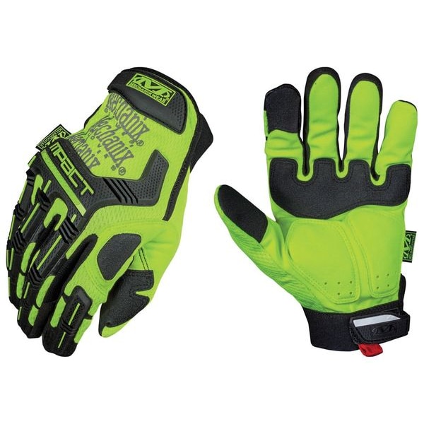 Mechanix Wear M-Pact XD Impact Gloves, L, Hi-Vis Yellow, PR - SMP-91-010