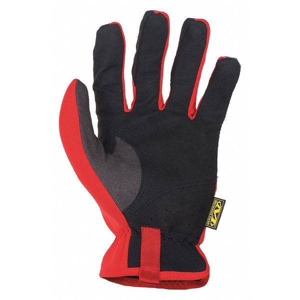 Mechanix Wear FastFit(R) Mechanics Gloves, Synthetic Leather Palm, TrekDryÂ® Back, 11, Red - MFF-02-011