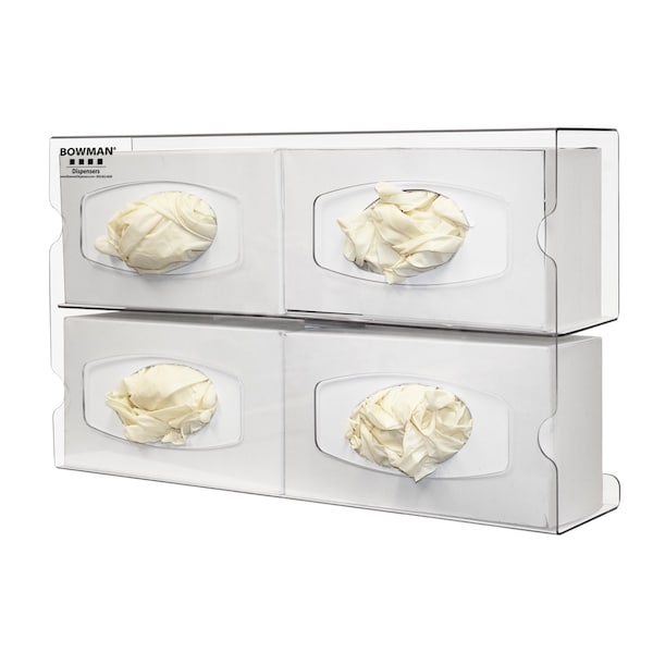 Bowman Dispensers Glove Box Dispenser - Quad - GL143-0111