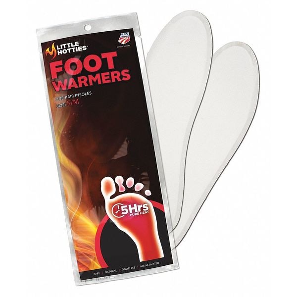 Little Hotties Foot Warmer, 8-3/4 in. L, 2-3/4 in. W, PK20 - 07340