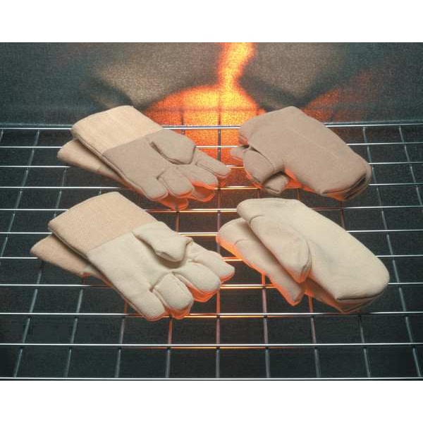 Thermobest Thermal Gloves, Thermobest(TM), 500 Degrees F Max Temp., Yellow, Regular, 1 PR - G64TCVBGC14