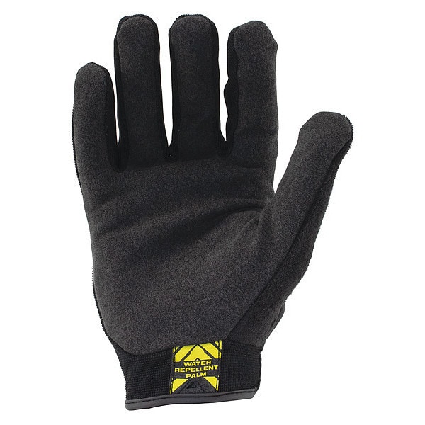 Ironclad Performance Wear Command(TM) Mechanics Touchscreen Gloves, Nylon Palm, Polyester Back, XL, Black - IEX-MWR-05-XL