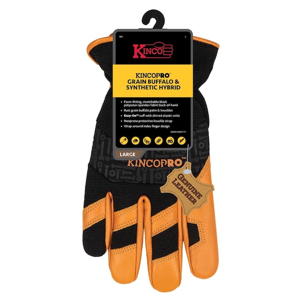 Kinco Kinco KincoPro Grain Buffalo & Synthetic Hybrid - 104-XL