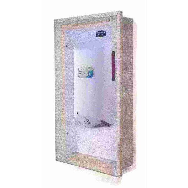 Bowman Dispensers Semi-Recessed Hand Sanitizer Dispenser - RE304-0012