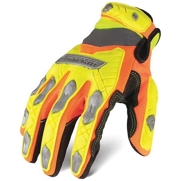 Ironclad Performance Wear Mechanics Gloves, Full Finger, ANSI, 4XL, PR - IEX-HZI5-08-XXXXL