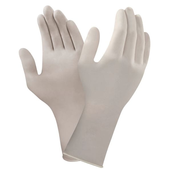 Ansell Disposable Gloves, Neoprene, Powder-Free, 200 PK, Cream - 73-300
