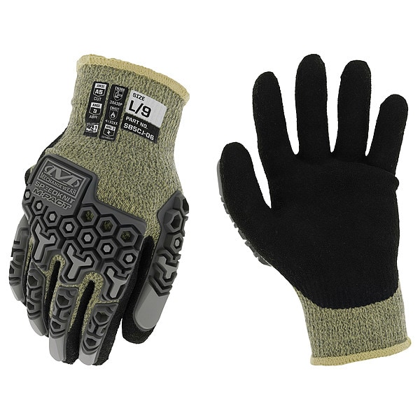 Mechanix Wear SpeedKnit(TM), Glove, Aramid, Size 11, 11, PR - S85CJ-06-011