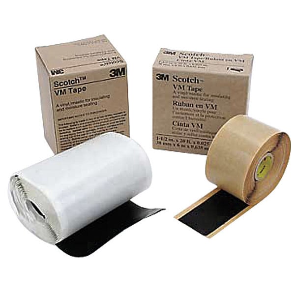 Cinta eléctrica Corning, 4x10 pies, 7 mil, negro, paquete con 10 - 80050045022.