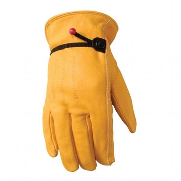 Wells Lamont Wells Lamont 4009456 Grain Cowhide Work Gloves for Men; Extra Large - 4009456