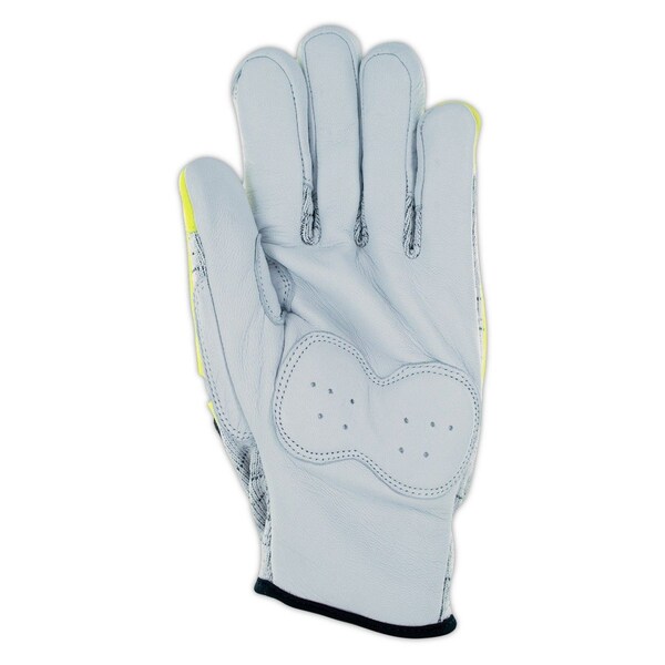 Magid TREX Windstorm Series TRX747 Goatskin Leather Palm Impact GloveCut Level A6 Palm  A4 Back - TRX747S