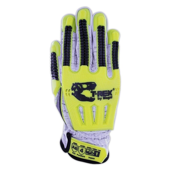 Magid TREX Windstorm Series TRX747 Goatskin Leather Palm Impact GloveCut Level A6 Palm  A4 Back - TRX747S