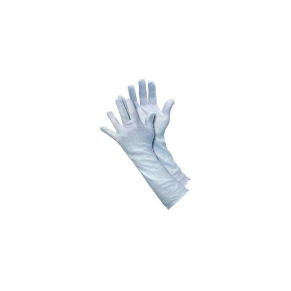 Mcr Safety Cotton Inspectors Gloves, Memphis Glove 8614C, White, Large, 12 Pairs/Dozen - 8614C