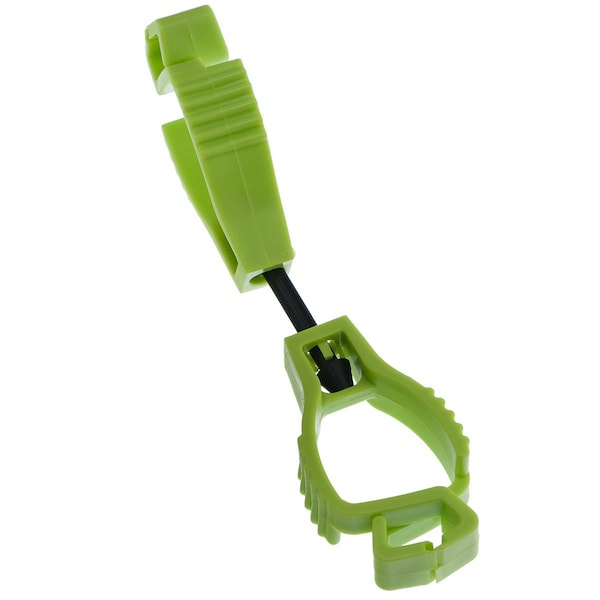 Glove Guard 1940 Dual Small End clip, Lime Green - 1940LG