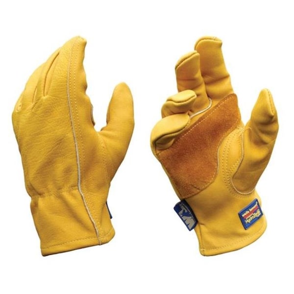 Wells Lamont Wells Lamont 1201M Hydrahyde Cowhide Leather Work Glove  Medium - 7392079
