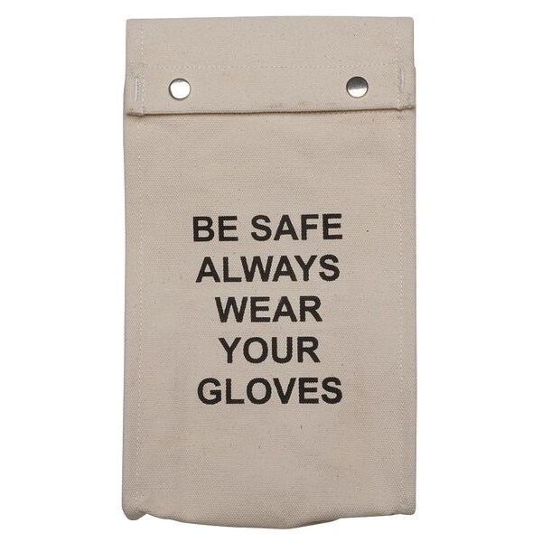 Condor Glove Bag, 12" L, Tan - 4AJ28