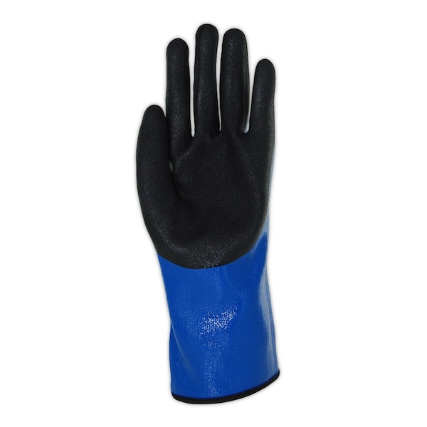 Magid Cut-Resistant and Chemical Resistant Coated Gloves, Cut Level A4 , Flat Nitrile/Sandy Nitrile , 10 - GPD484-10