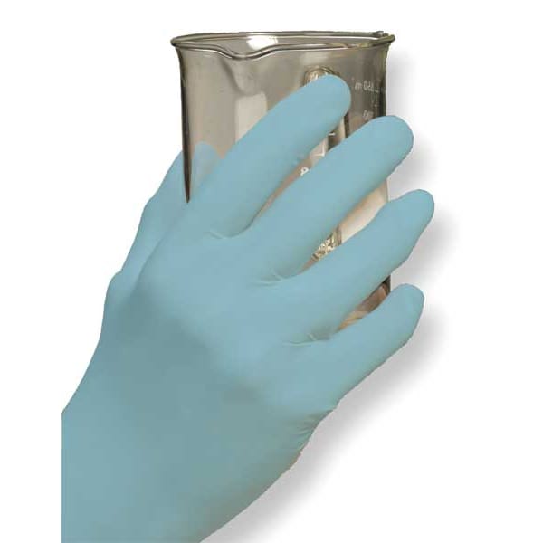 Ansell N96, Disposable Gloves, 3.9 mil Palm, Nitrile, Powder-Free, XL (10), 100 PK, Green - N964