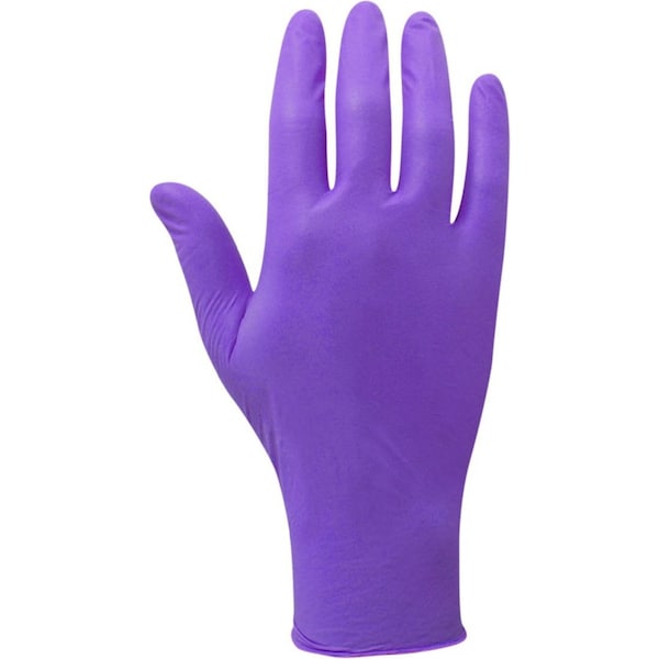 Kimberly-Clark Purple Nitrile-Xtra, Disposable Gloves, 6 mil Palm, Nitrile, Powder-Free, S, 50 PK, Purple - 50601