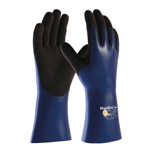 Pip Chemical Resistant Gloves, Nitrile, 12 in L, XL, 12 PK - 56-530/XL