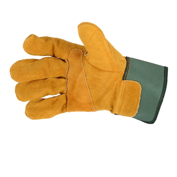 Forney Premium Cowhide Leather Palm Work Gloves Menfts L - 53182