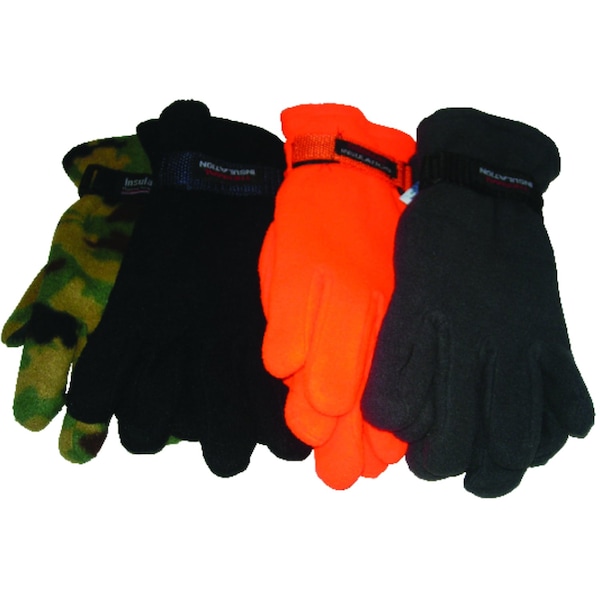 Diamond Visions Diamond Visions Polar One Size Fits All Fleece Cold Weather Assorted Gloves - 05-0121