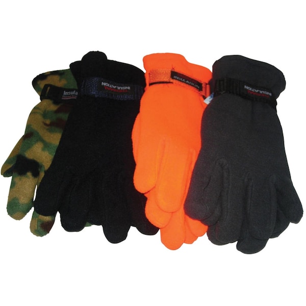 Diamond Visions Diamond Visions Polar One Size Fits All Fleece Cold Weather Assorted Gloves - 05-0121