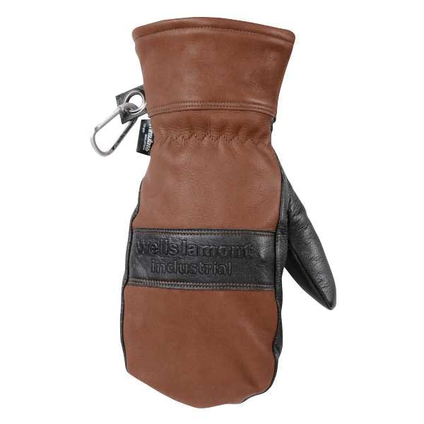 Wells Lamont Glove, Hydrahyde Blk/Brown, Mitten, PR, XXL - Y77668XXL-GR