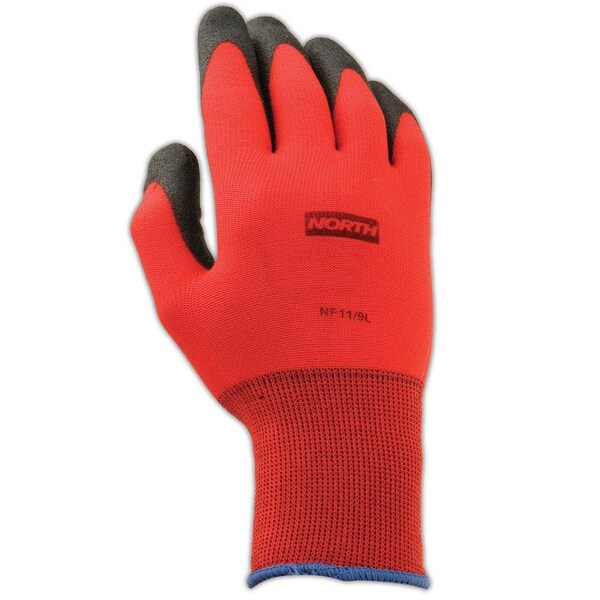 Honeywell North Gloves Red Nylon/Foam Pvc 6Xs - NF11/6XS