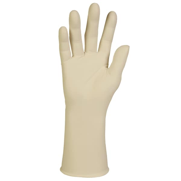 Kimtech G3, Disposable Gloves, 8.7 mil Palm, Latex, L, 100 PK, Beige - 56815
