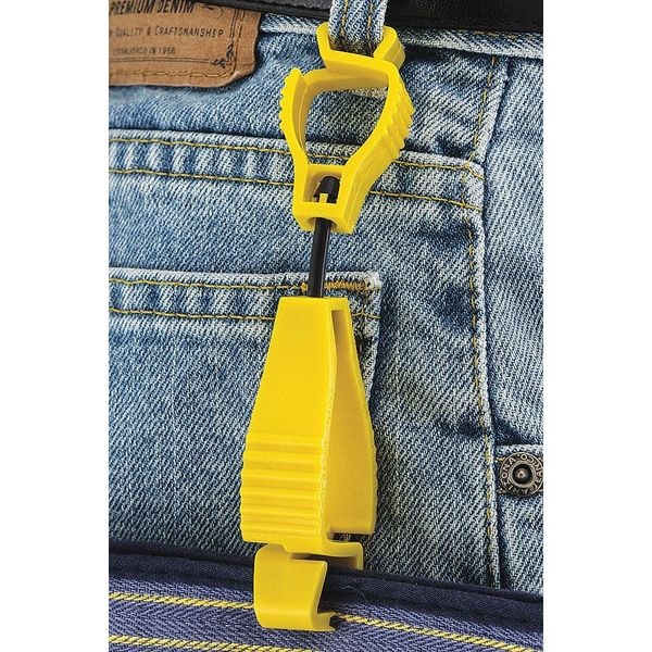 Glove Guard Glove Guard(R) Clip, Yellow, Blank - 1939YW