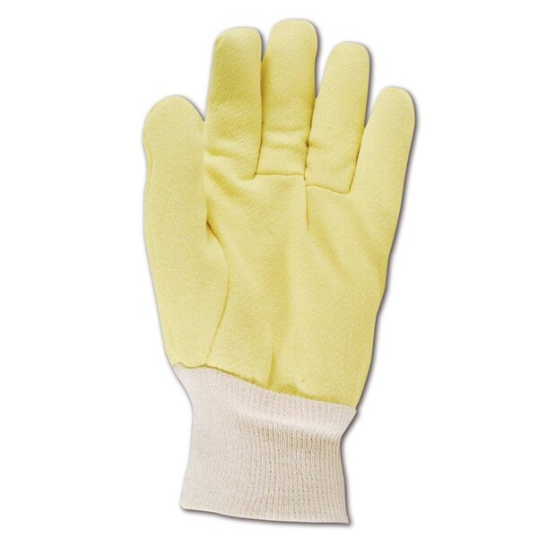 Carolina Glove Textile Gloves, Cotton, Yellow, Men's (Fits Large), 1 PR - KV-62104