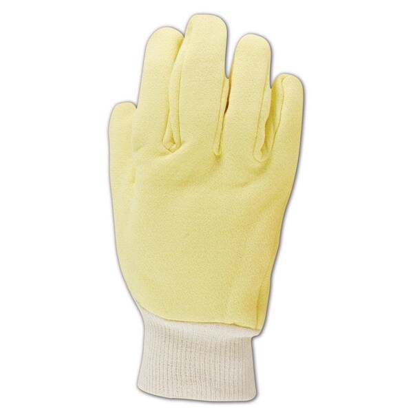 Carolina Glove Textile Gloves, Cotton, Yellow, Men's (Fits Large), 1 PR - KV-62104
