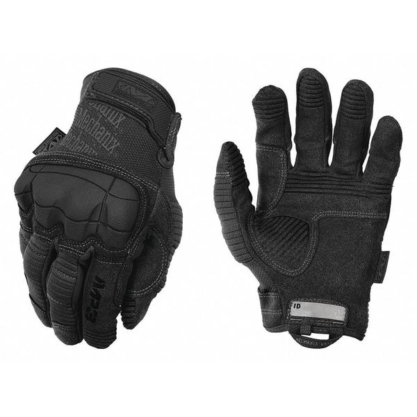 Mechanix Wear Tactical Glove, L, 12" L, Wing Thumb, Blk, PR - MP3-55-010