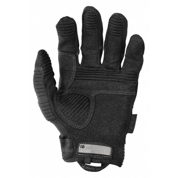 Mechanix Wear Tactical Glove, L, 12" L, Wing Thumb, Blk, PR - MP3-55-010