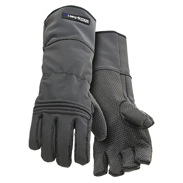 Hexarmor Cut-Resistant Gloves, Cut Level A9 , Uncoated , None , L 1 PR - 400R6E-L (9)