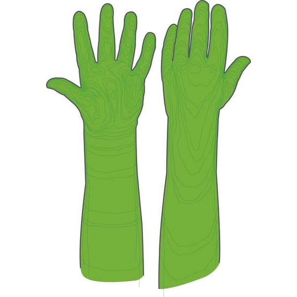 Hexarmor Cut-Resistant Gloves, Cut Level A9 , Uncoated , None , L 1 PR - 400R6E-L (9)